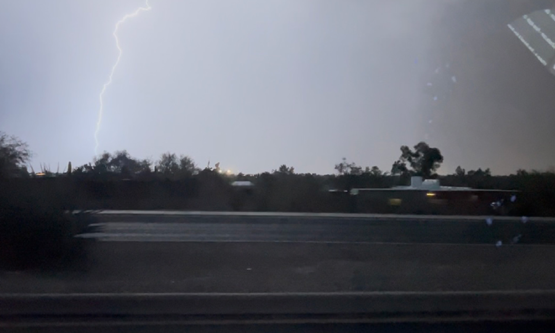 Photos of storm conditions and consequential damage taken by ADWR employees