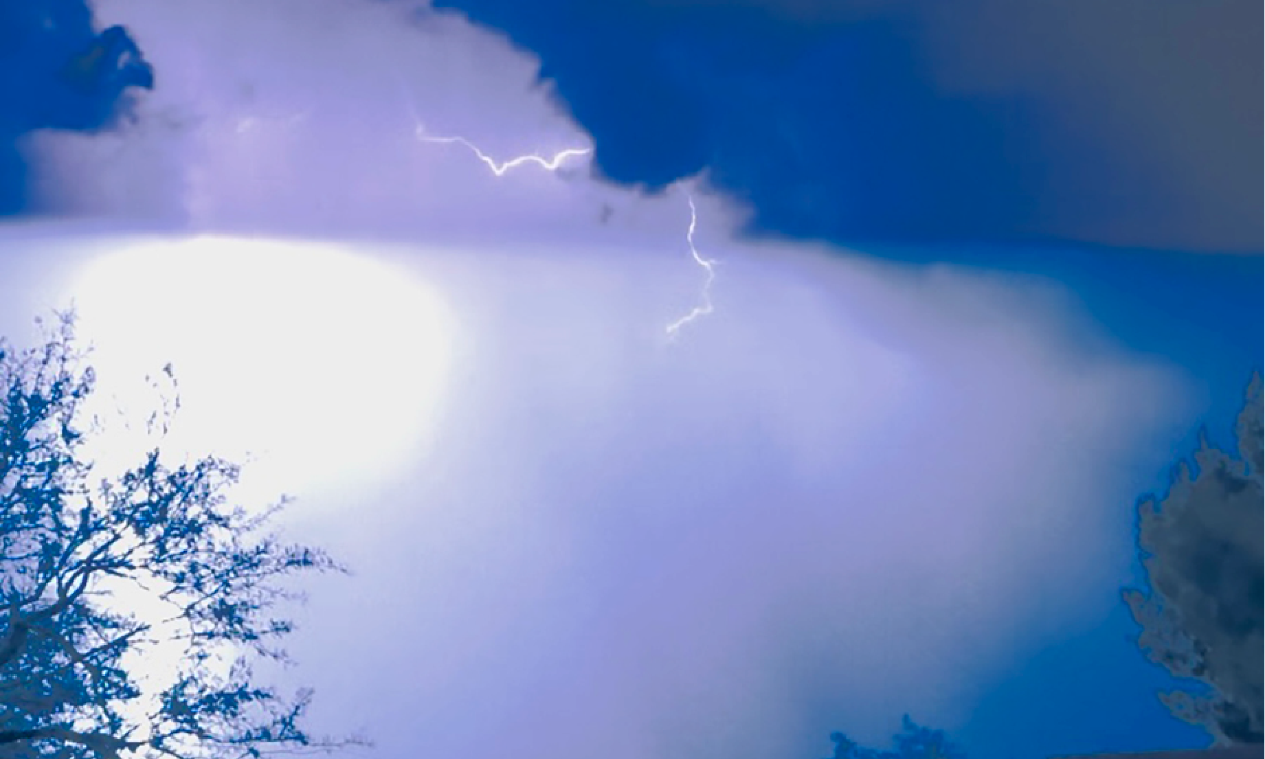 Photos of storm conditions and consequential damage taken by ADWR employees