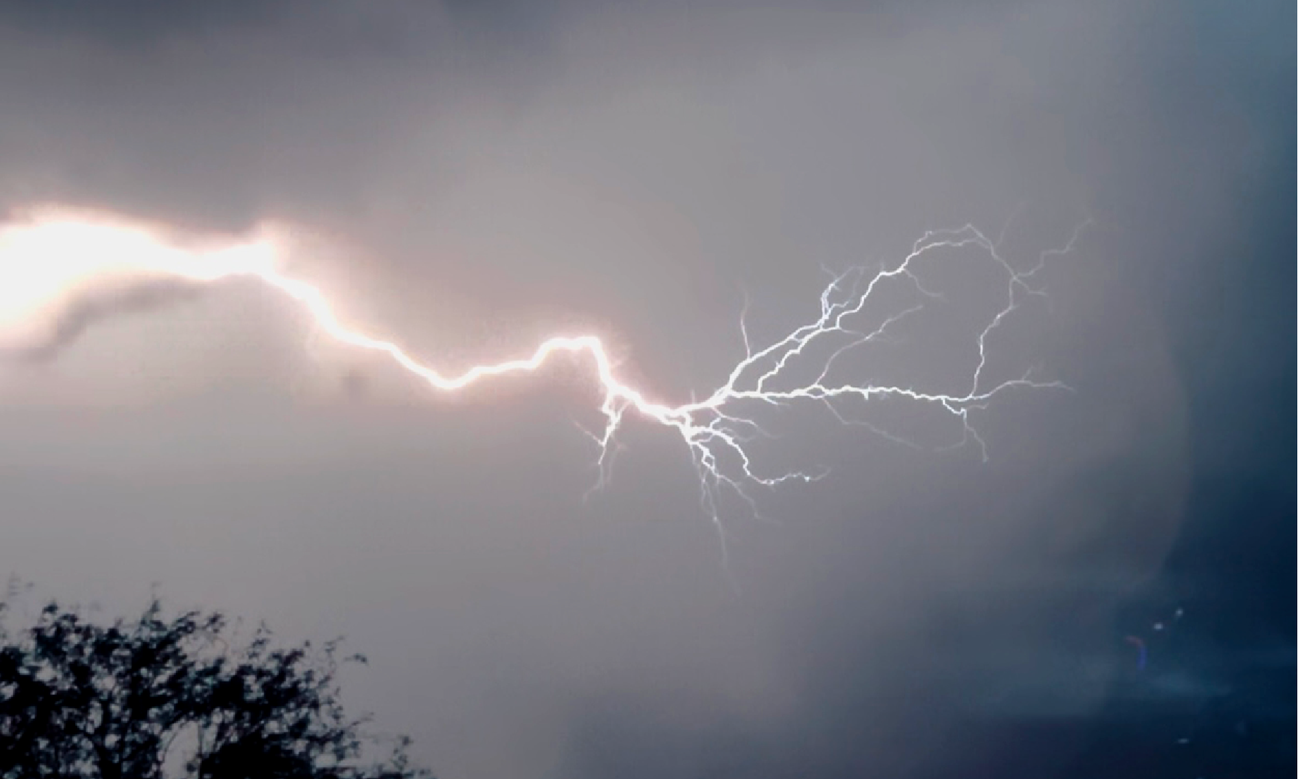 Photos of storm conditions and consequential damage taken by ADWR employees