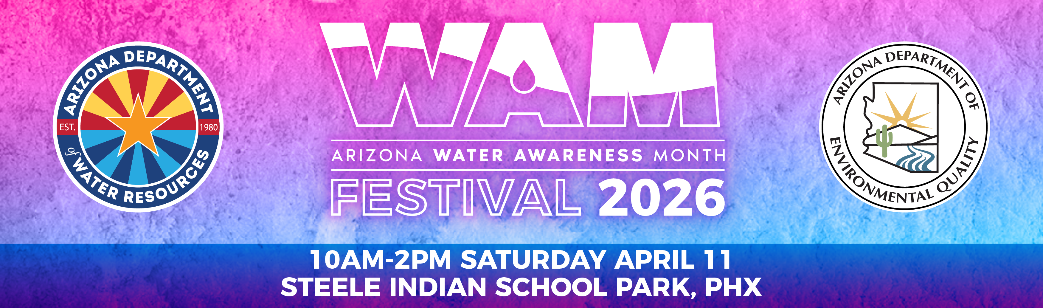 Water Awareness Month is happening at Indian Steele Park on April 11th from 10am to 2pm