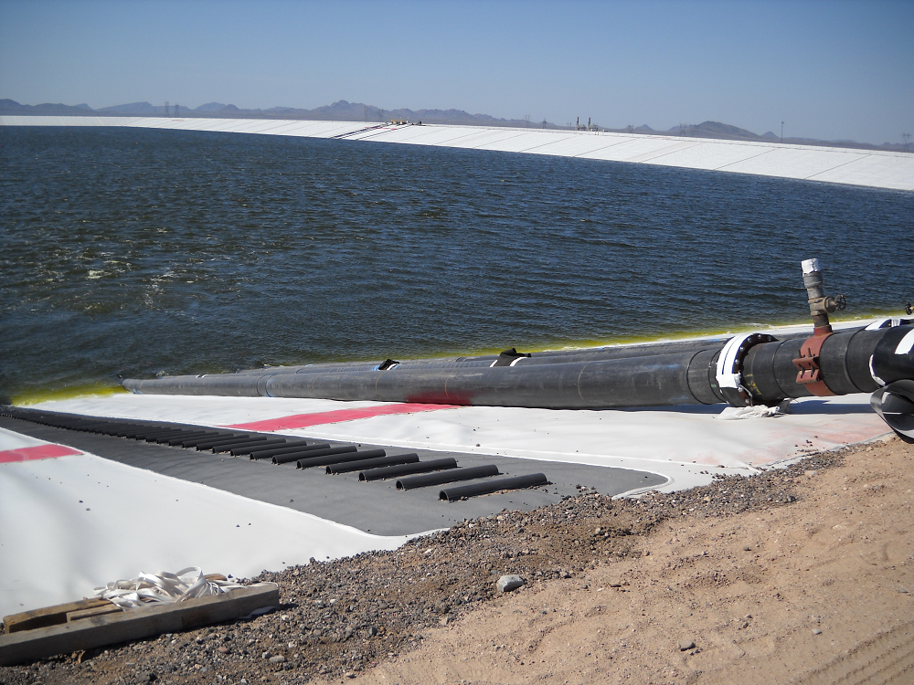 Evaporation Pond at Palo Verde Nuclear Generating Station