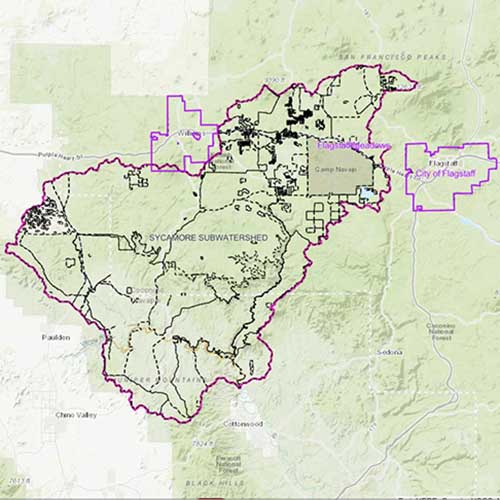 Sycamore Subwatershed Preliminary HSR Interactive Map