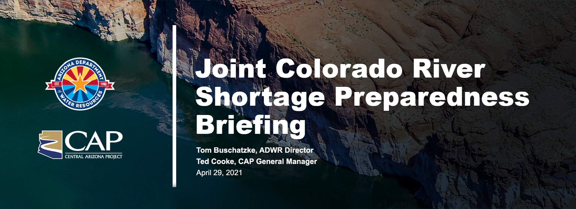 Colorado River Briefing