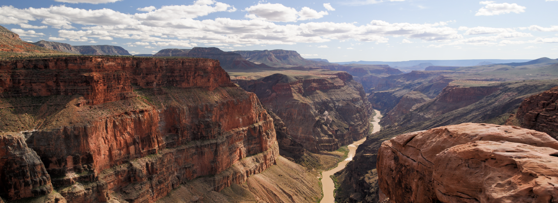 Image of Colorado river view from Toroweap Point of Grand Canyon National Park