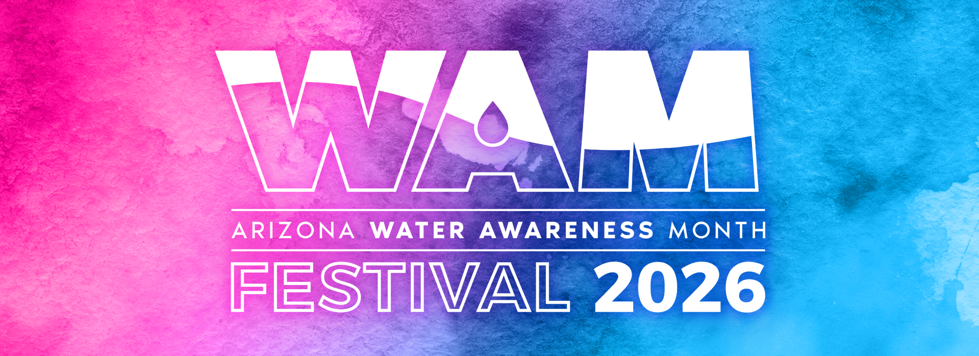 Graphic representing the Arizona Water Awareness Month Festival