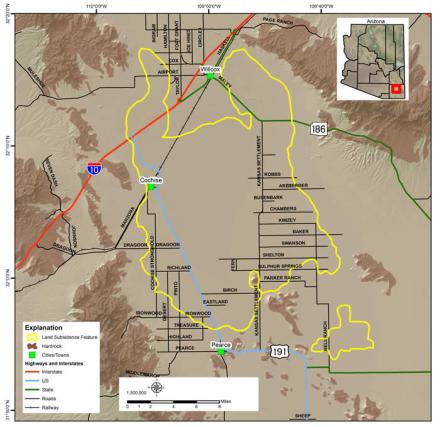 Kansas Settlement Land Subsidence Area