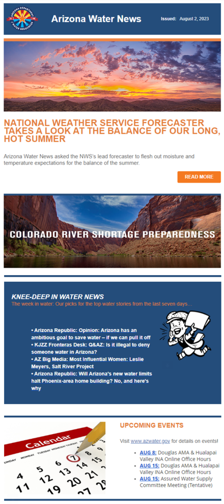 Arizona Water News