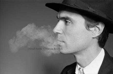 Photo of David Byrne by Marcia Resnick: all rights reserved