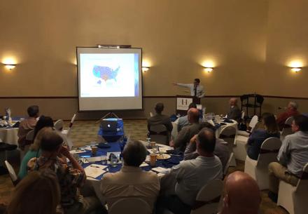 Guy Carpenter explaining the future of water reuse, October 27