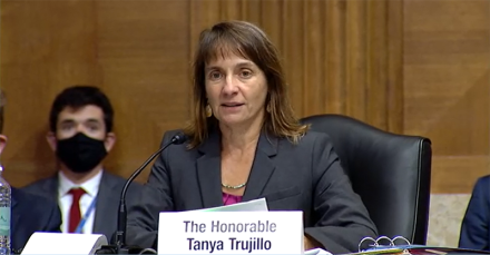 The Honorable Tanya Trujillo, Assistant Secretary for Water and Science with the U.S. Department of the Interior