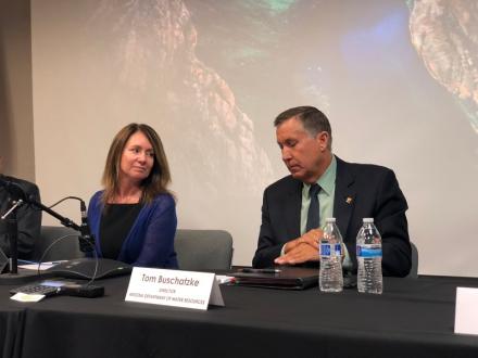 Brenda Burman and Tom Buschatzke