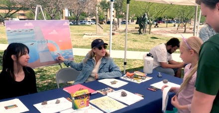 Maggie Martin, Statewide Drought Program Coordinator for ADWR and the "Save The Humpback Chub" Activity
