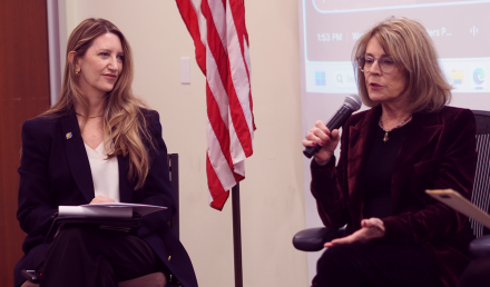 Assistant ADWR Director Carol Ward and Kathleen Ferris