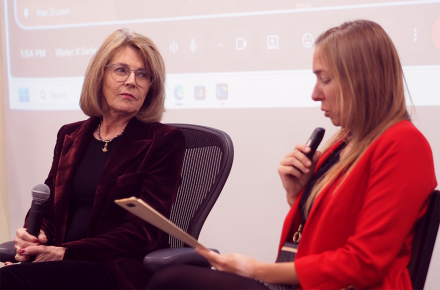Kathleen Ferris and Deputy Assistant Director Gwen Opel 