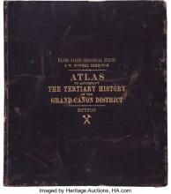 Capt. Clarence E. Dutton. Atlas to Accompany the Monograph on the Tertiary History of the Grand Cañon District.